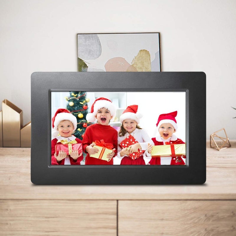 Sungale 7 inch Digital Picture Frame - Simple to use - HD Screen - USB and SD Card Support - Best Frame for Slideshows - Image 3